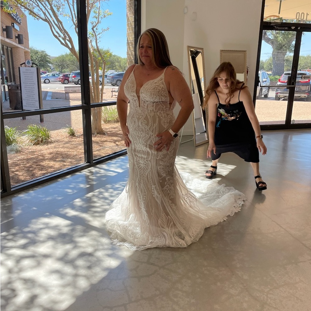 Elegant Lace Wedding Gown